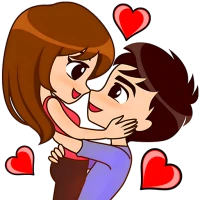 WhatsApp için Aşk çıkartmaları