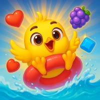 Summer Friends: match 3 puzzle