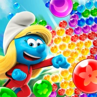 Şirinler - Bubble Shooter Pop
