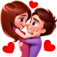 WhatsApp için Aşk çıkartmaları